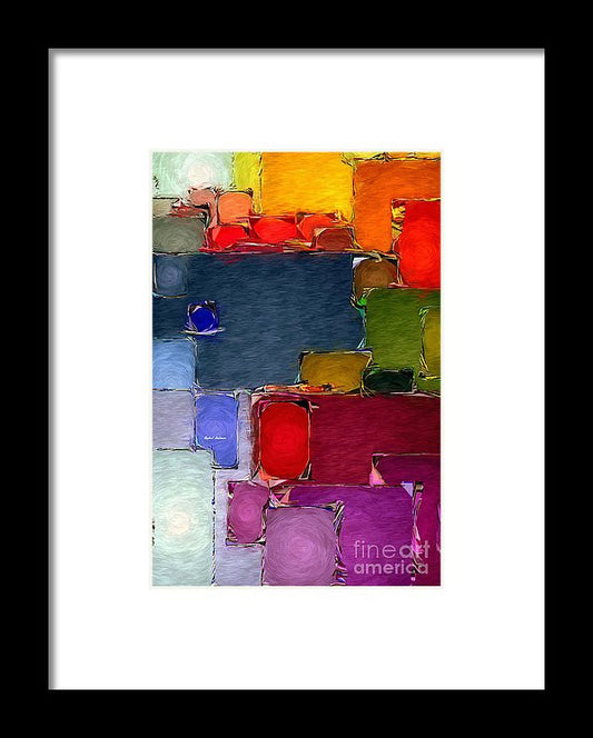 Framed Print - Abstract 005