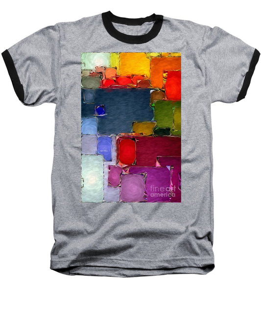 T-shirt de baseball - Abstrait 005