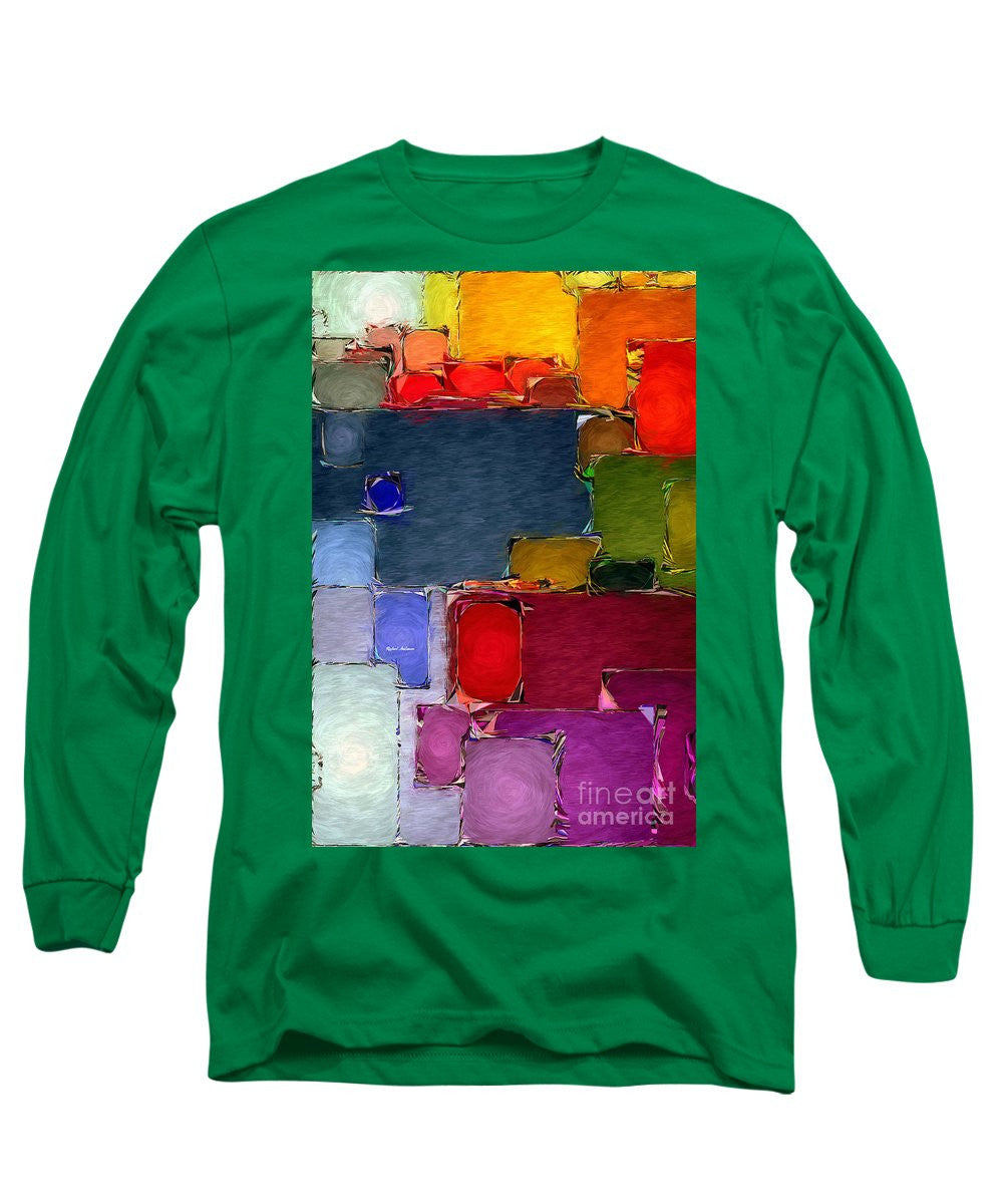 Long Sleeve T-Shirt - Abstract 005