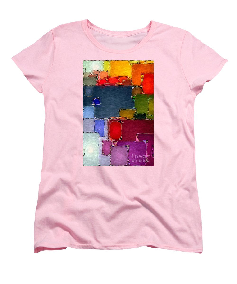 T-shirt femme (coupe standard) - Abstract 005