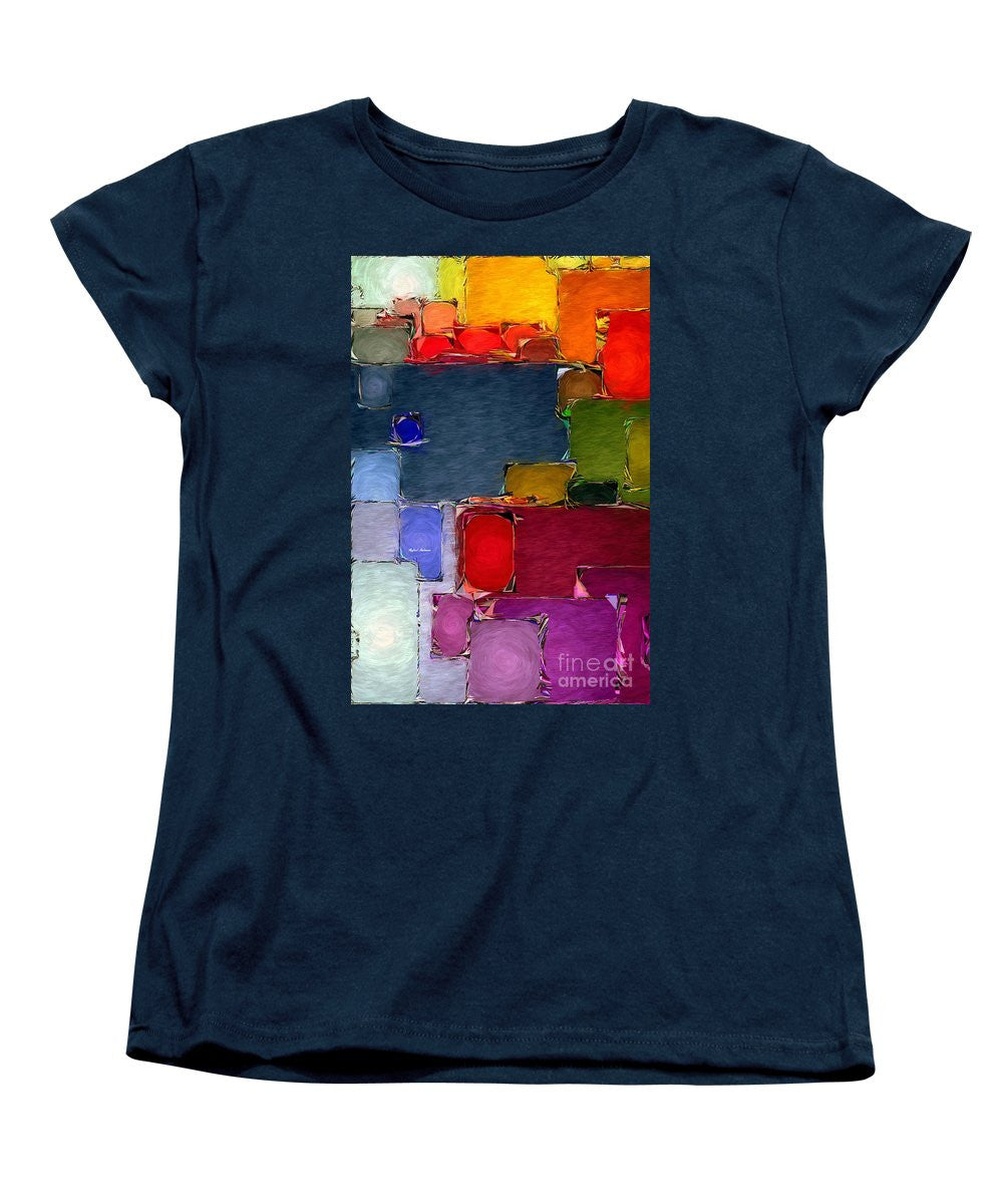 T-shirt femme (coupe standard) - Abstract 005