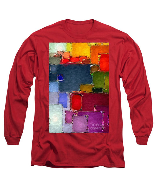 Long Sleeve T-Shirt - Abstract 005