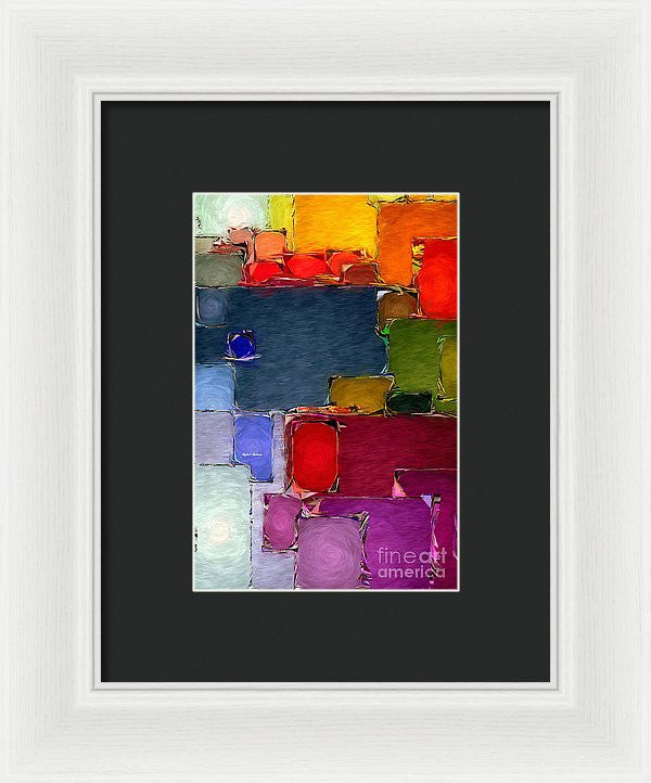 Framed Print - Abstract 005