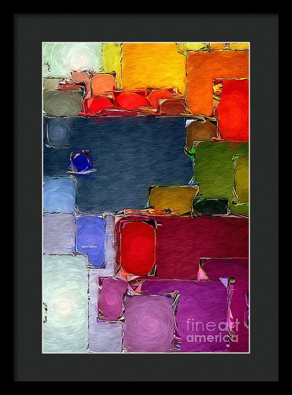 Framed Print - Abstract 005
