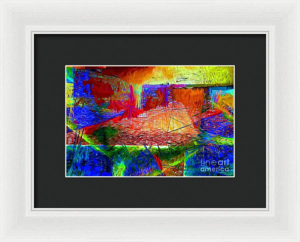 Framed Print - Abstract 0118