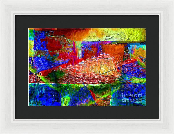 Framed Print - Abstract 0118