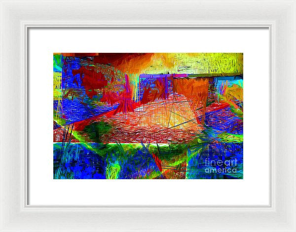 Framed Print - Abstract 0118