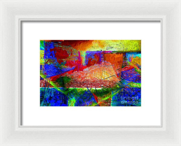 Framed Print - Abstract 0118