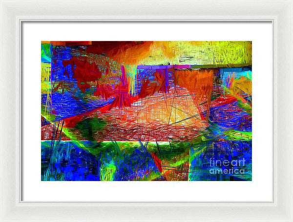 Framed Print - Abstract 0118