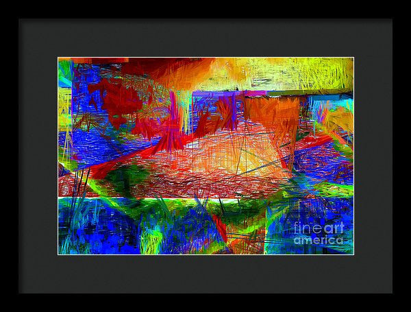 Framed Print - Abstract 0118