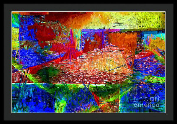 Framed Print - Abstract 0118