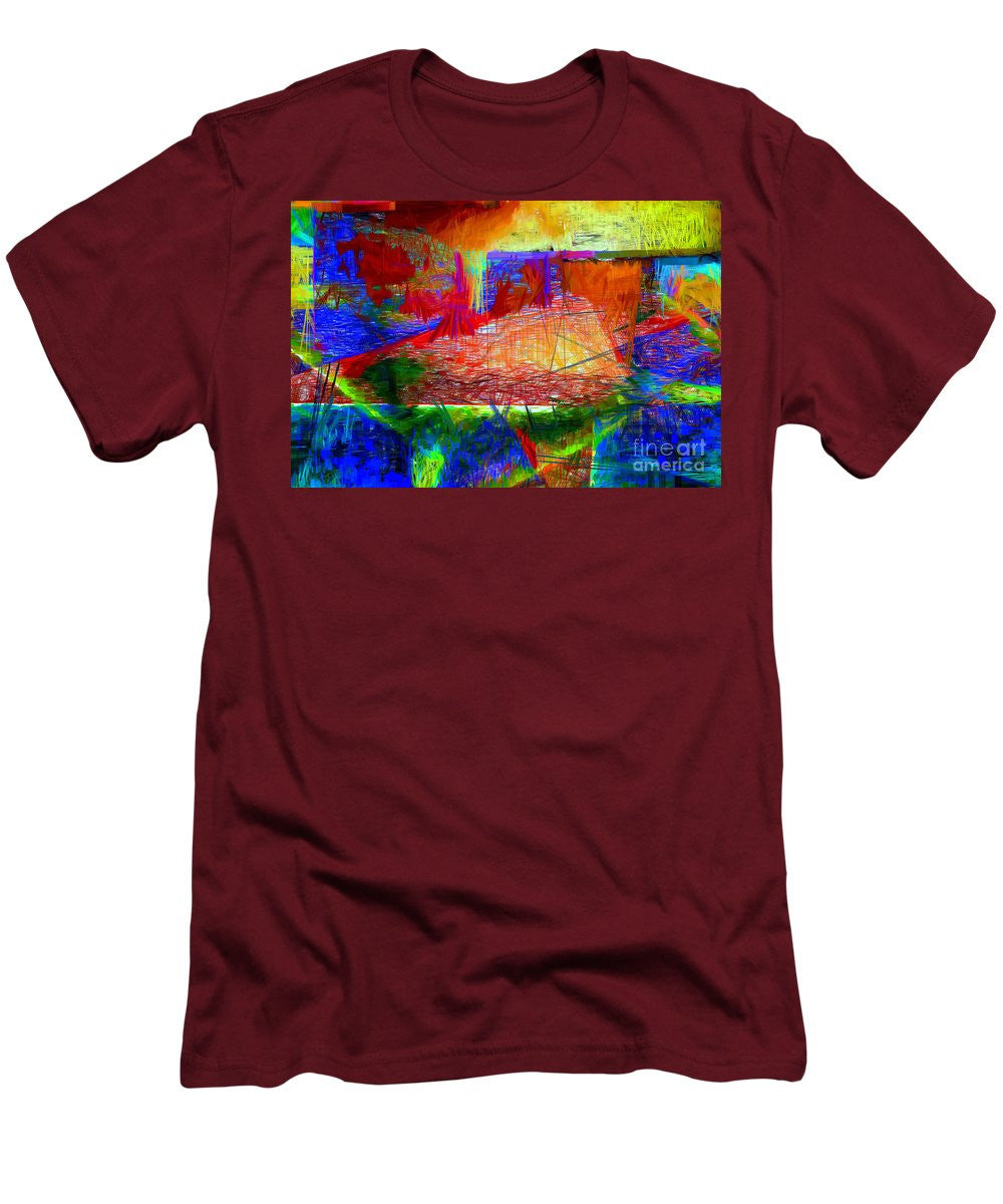 Men's T-Shirt (Slim Fit) - Abstract 0118