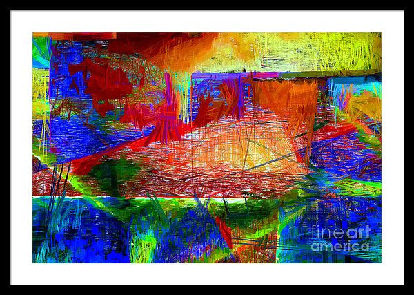 Framed Print - Abstract 0118