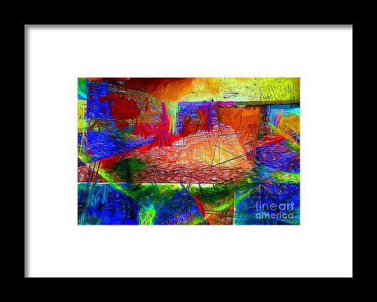 Framed Print - Abstract 0118