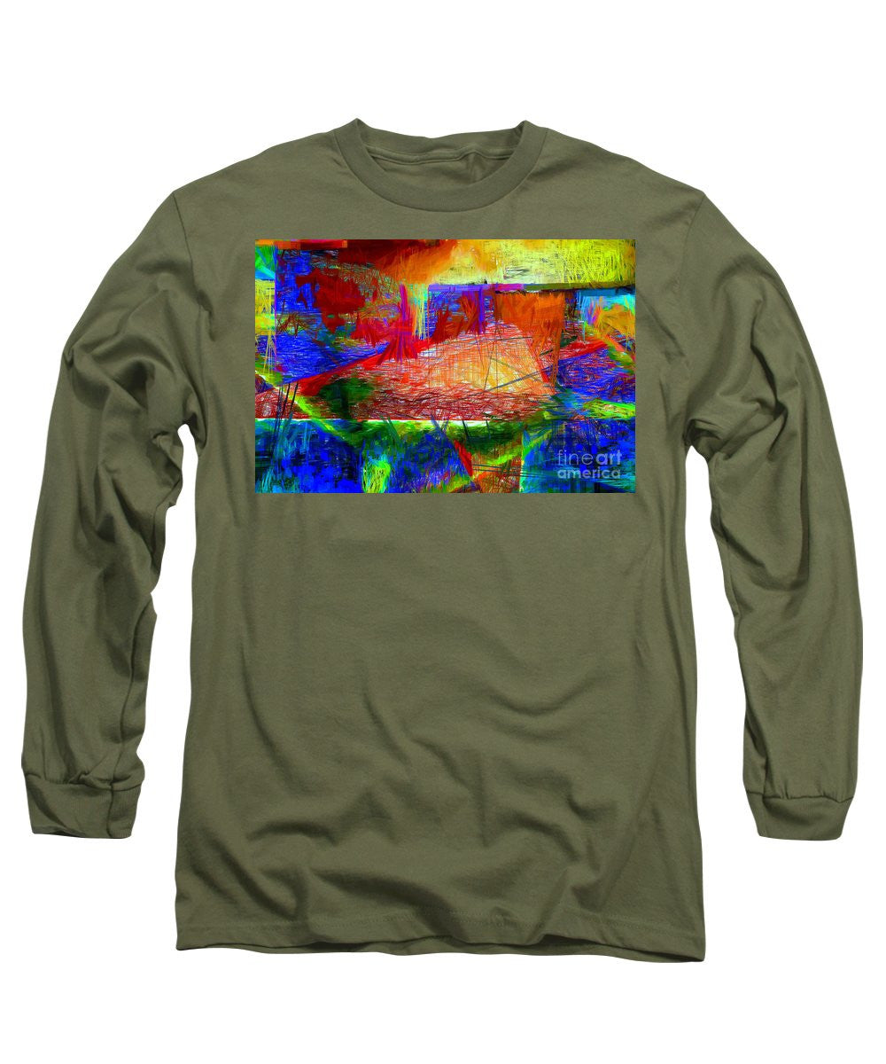 Long Sleeve T-Shirt - Abstract 0118