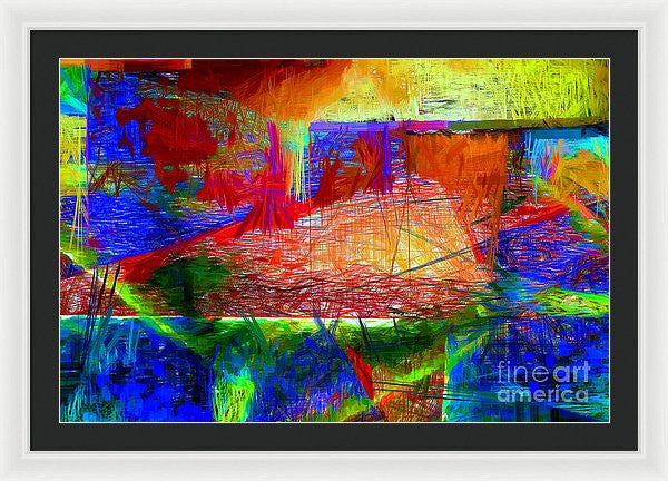 Framed Print - Abstract 0118