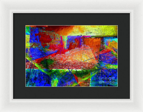 Framed Print - Abstract 0118