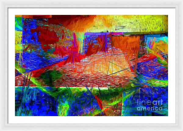 Framed Print - Abstract 0118