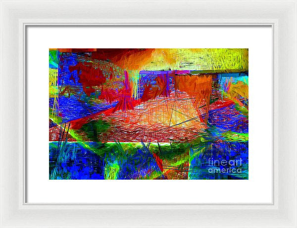 Framed Print - Abstract 0118