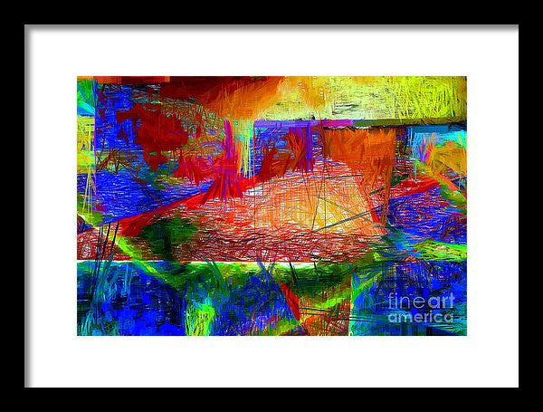 Framed Print - Abstract 0118