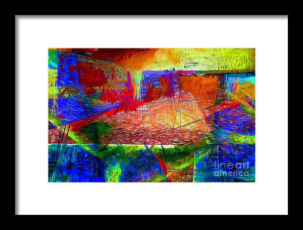 Framed Print - Abstract 0118