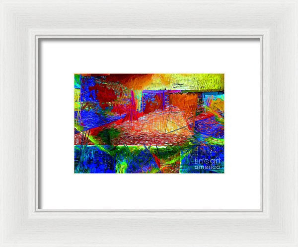 Framed Print - Abstract 0118