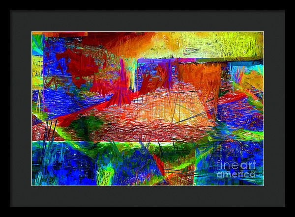 Framed Print - Abstract 0118