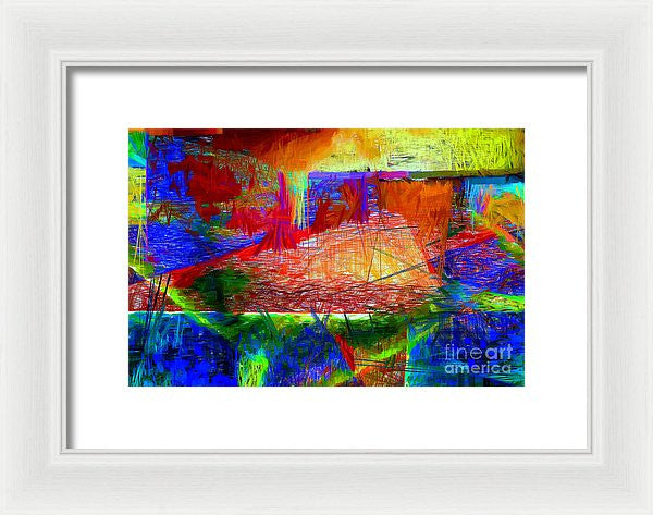 Framed Print - Abstract 0118