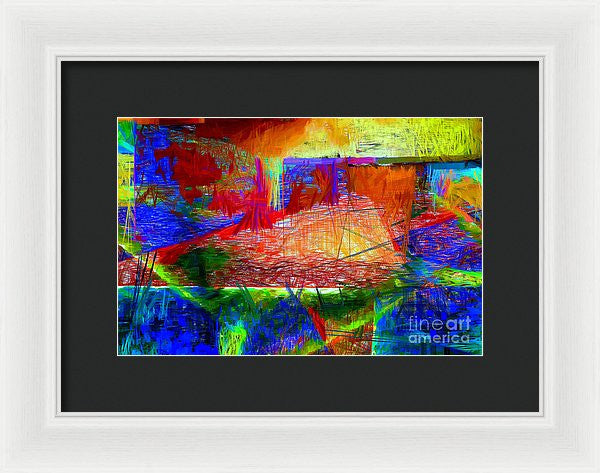 Framed Print - Abstract 0118