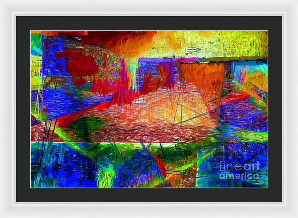 Framed Print - Abstract 0118