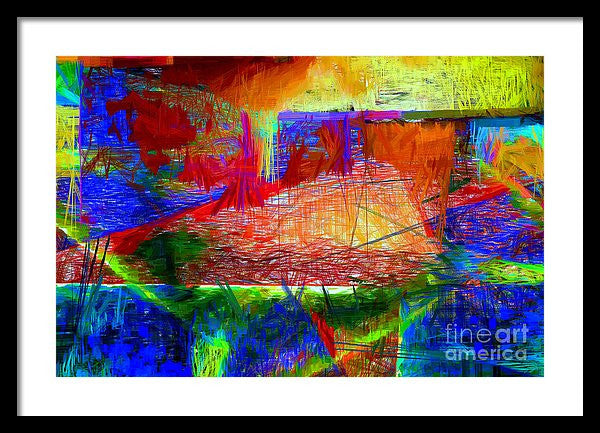 Framed Print - Abstract 0118