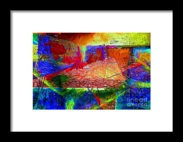 Framed Print - Abstract 0118