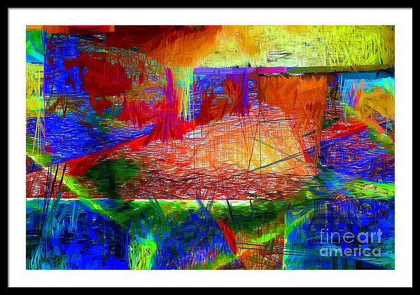 Framed Print - Abstract 0118