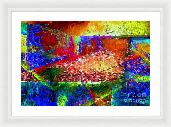 Framed Print - Abstract 0118