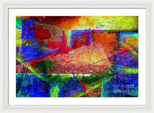 Framed Print - Abstract 0118