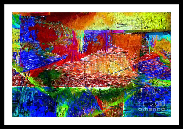 Framed Print - Abstract 0118