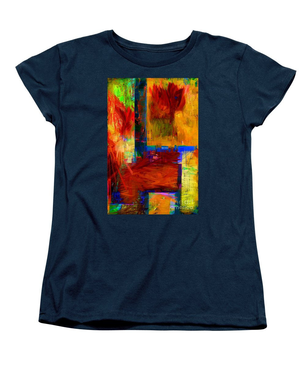 T-shirt femme (coupe standard) - Abstrait 0119