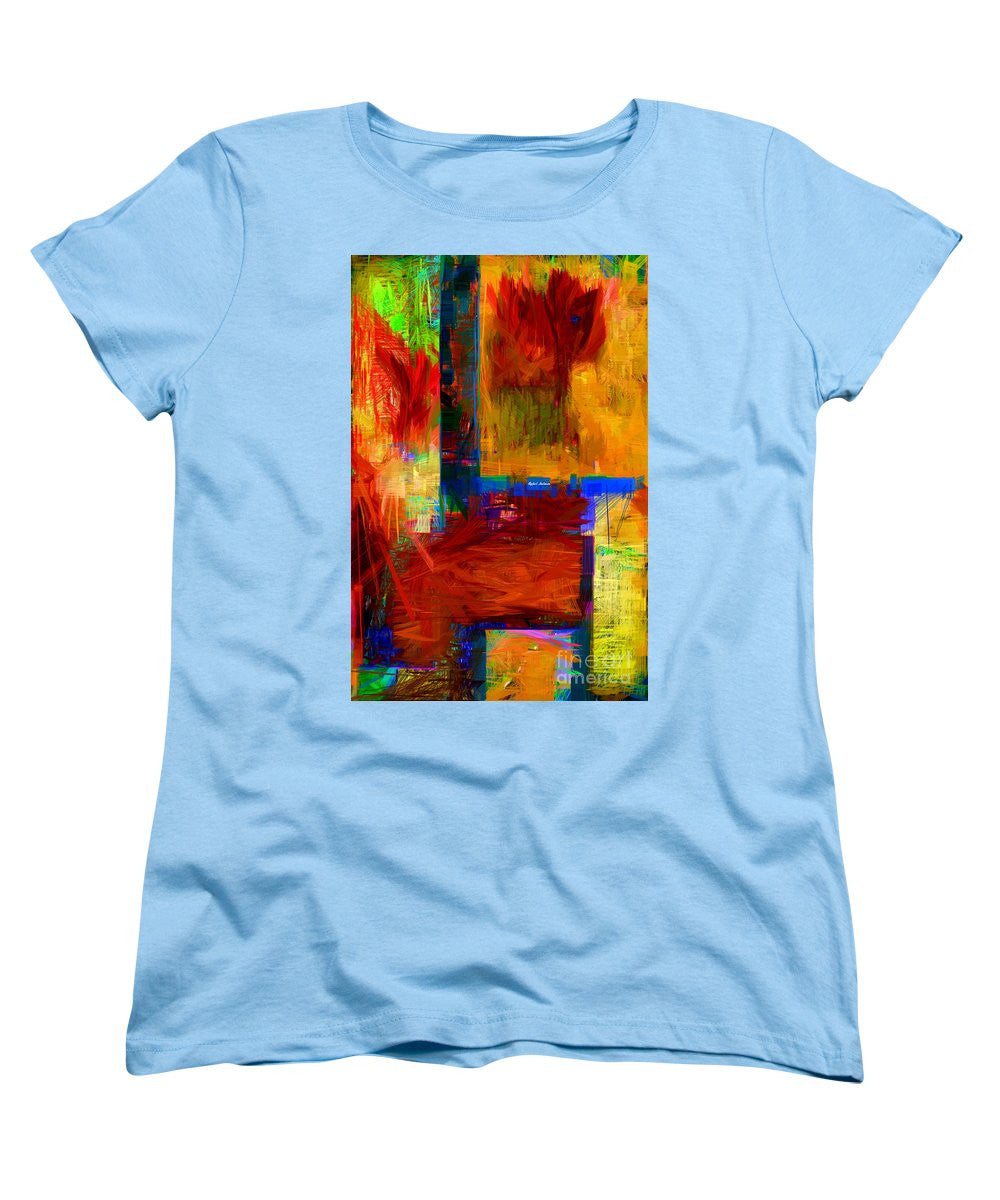 T-shirt femme (coupe standard) - Abstrait 0119