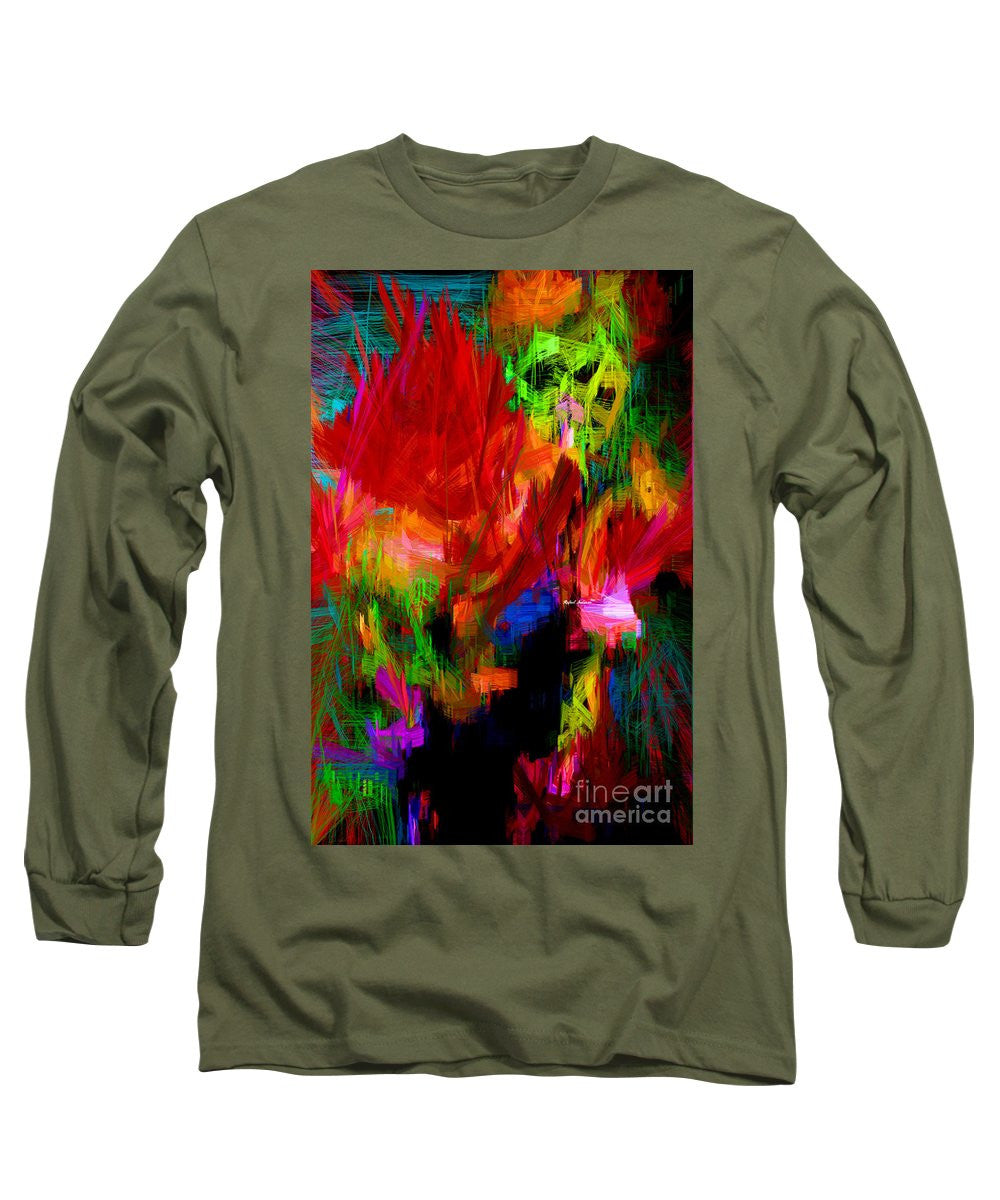 Long Sleeve T-Shirt - Abstract 0140