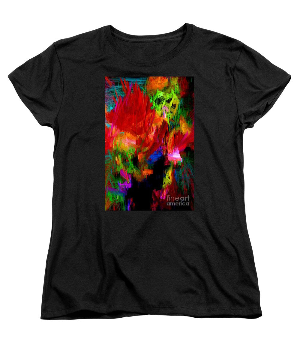 T-shirt femme (coupe standard) - Abstrait 0140