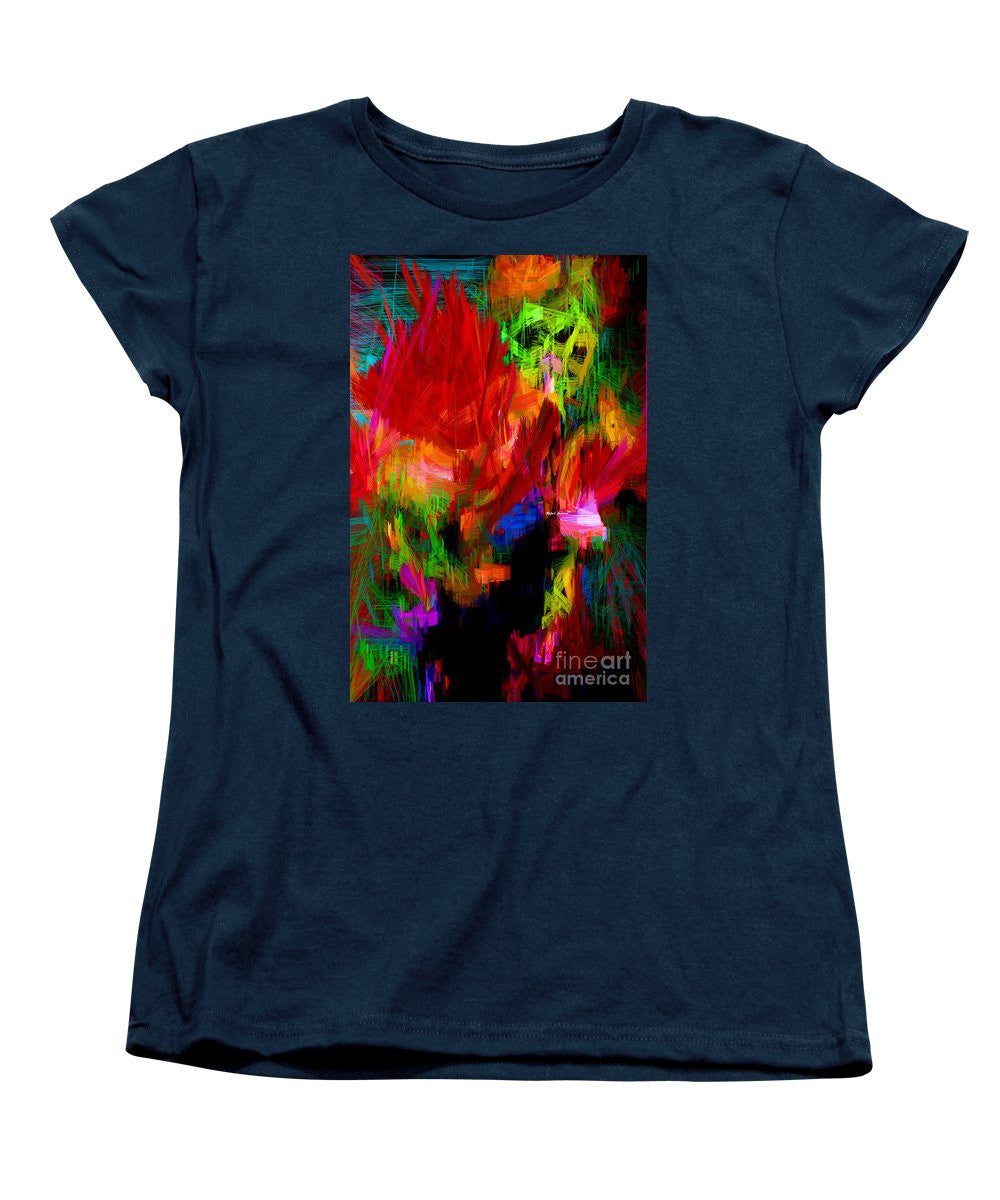 T-shirt femme (coupe standard) - Abstrait 0140