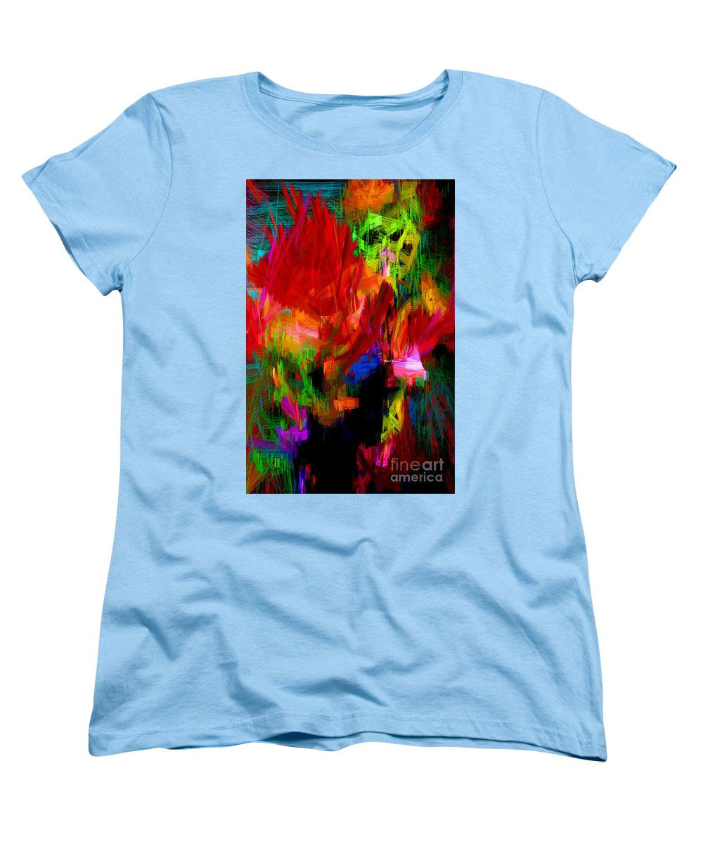 T-shirt femme (coupe standard) - Abstrait 0140