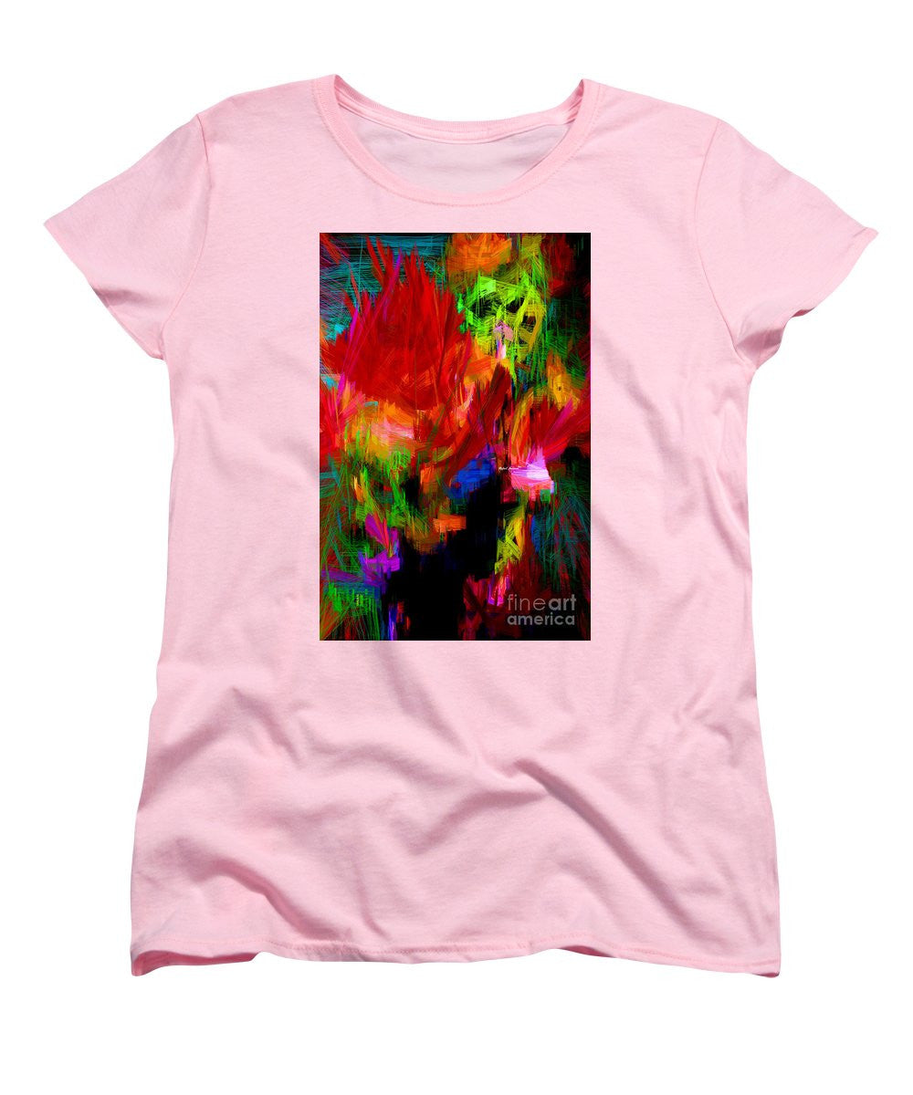 T-shirt femme (coupe standard) - Abstrait 0140