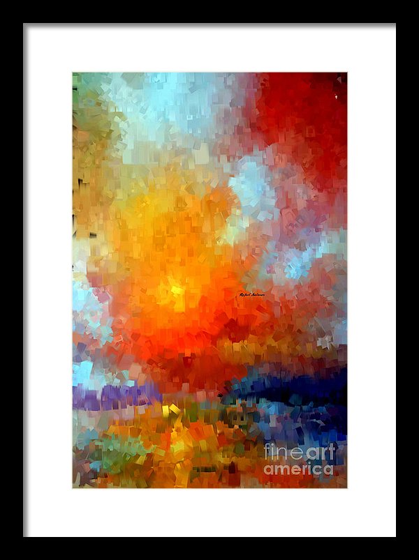 Abstract 028 - Framed Print