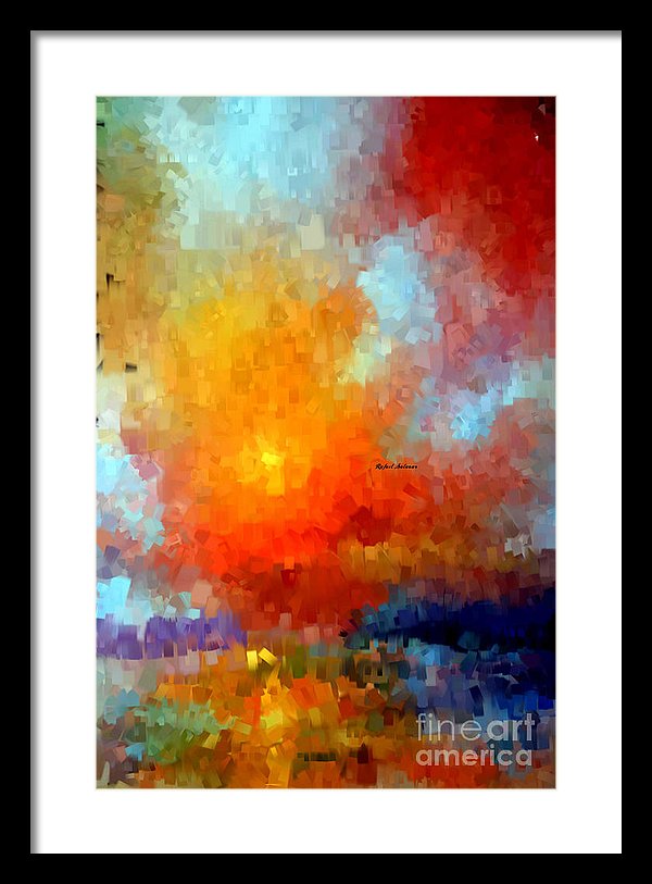 Abstract 028 - Framed Print