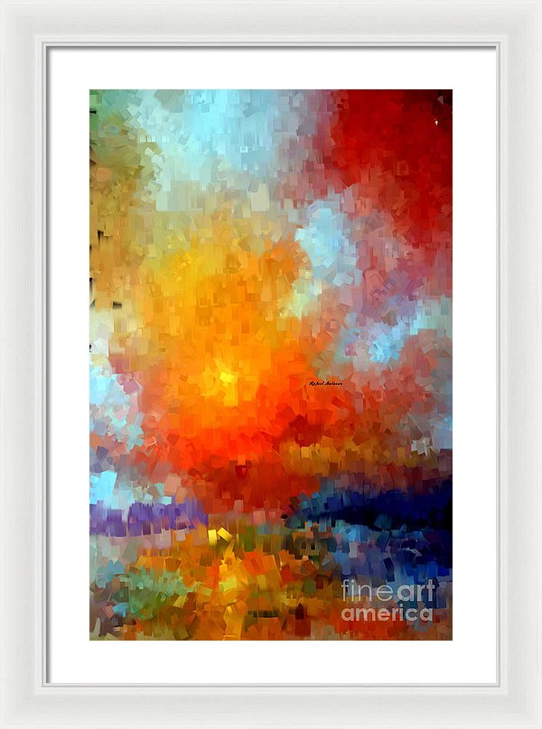 Abstract 028 - Framed Print