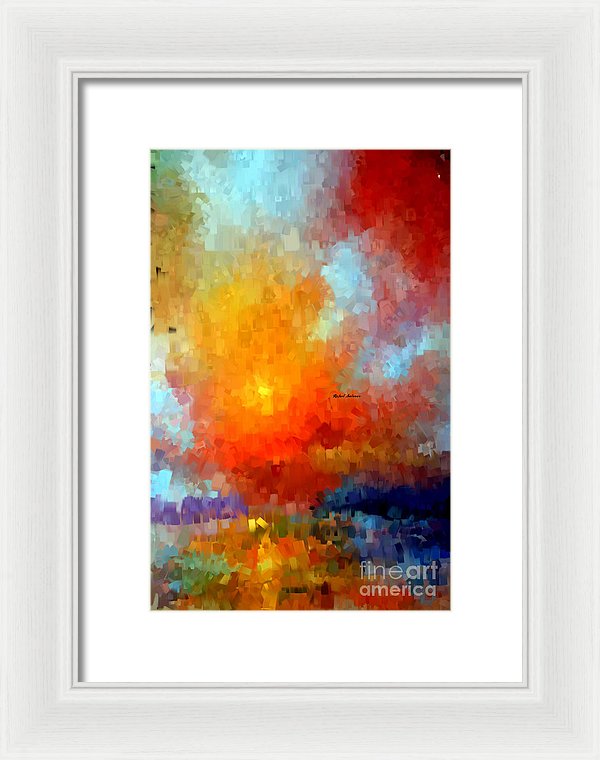 Abstract 028 - Framed Print