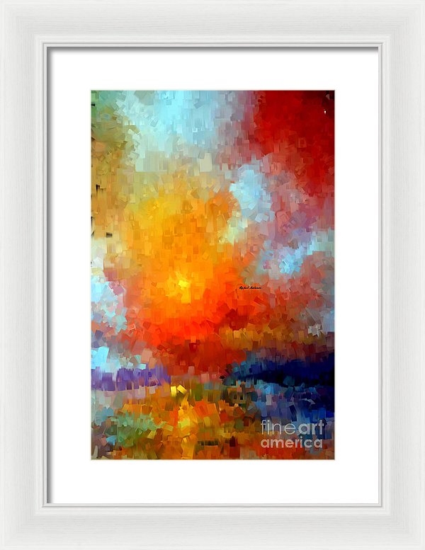 Abstract 028 - Framed Print