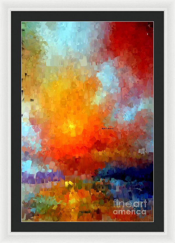 Abstract 028 - Framed Print