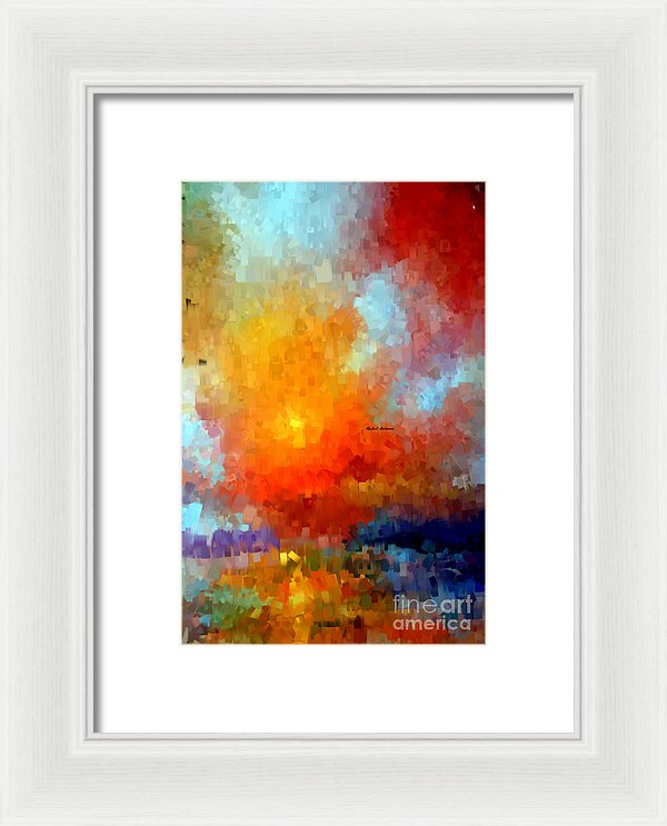 Abstract 028 - Framed Print